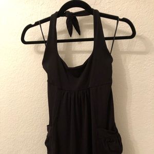 Susana Monaco pocket halter dress